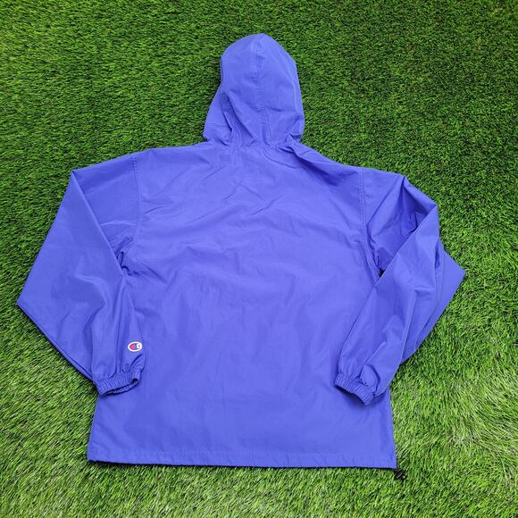 Champion Stadium Packable 1/2 Zip Jacket S/M 21x26 Surf-the-Web - Picture 3 of 16